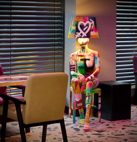 Art decor at NYX London Holborn