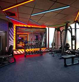 Gym at NYX Hotel Dublin 