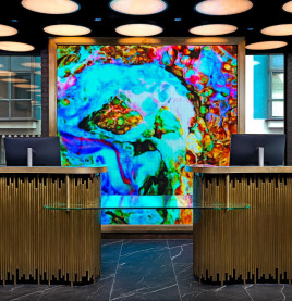 Lobby at NYX Hotel Dublin 