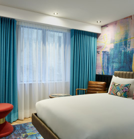 Bedroom at NYX Edinburgh 