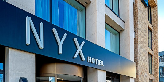 Exterior of NYX Hotel Dublin 