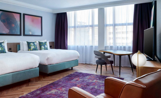 Deluxe Space 2 King beds Bedroom